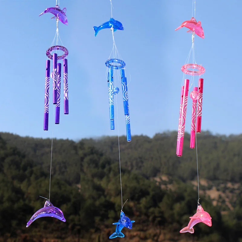 

Pleasing Sound Hanging Wind Chimes Butterfly Outdoor Yard Garden Home Decor Ornament W/ Metal Tubes Gift For Friend Orgament