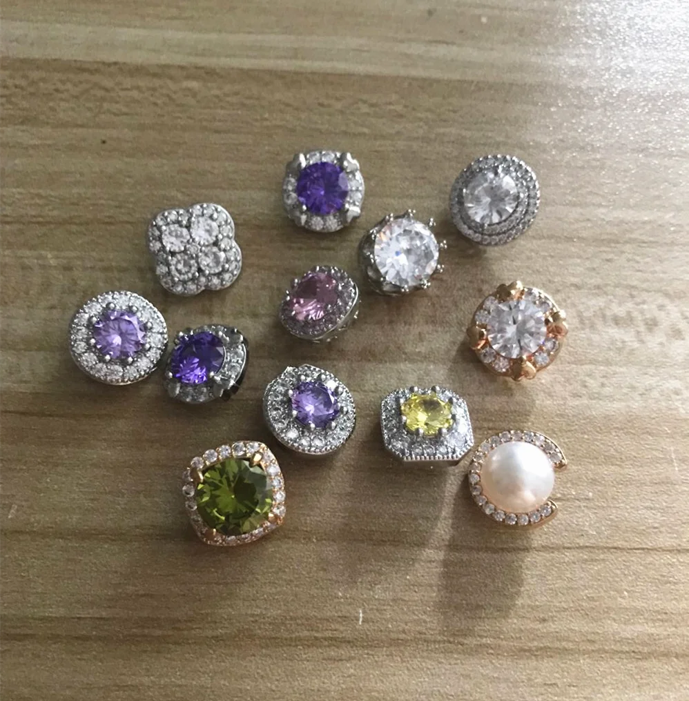 Маленькая критальная пуговица для роскошного Кашемирового пальто свитер ткань