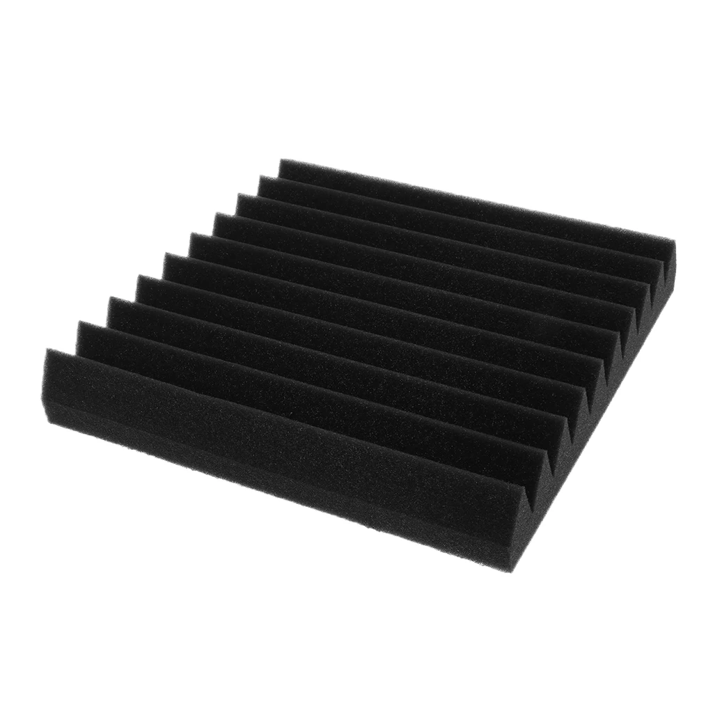 

Triangular Groove Acoustic Sponge Panel For Studio Noise Insulation Black
