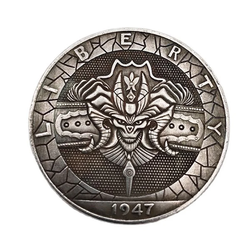 1947 Хобо свобода Юбилейный монеты с серебряными пластинами собирать для