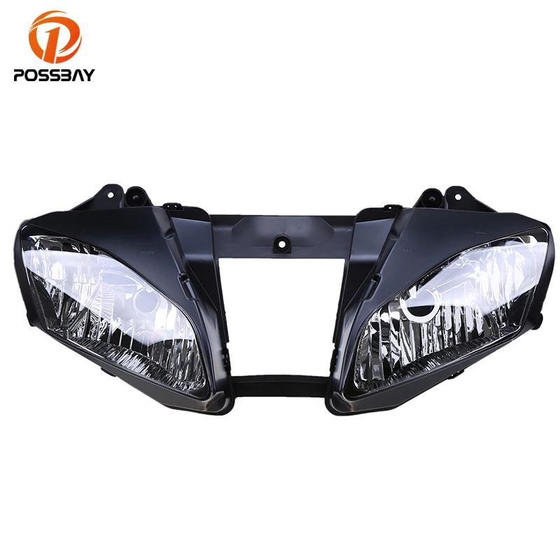 

Motorcycle Headlight Front Shell Head Light Lamp Housing Assembly for Yamaha YZF-R6 2006 2007 Cafe Racer Headlamp Accessories
