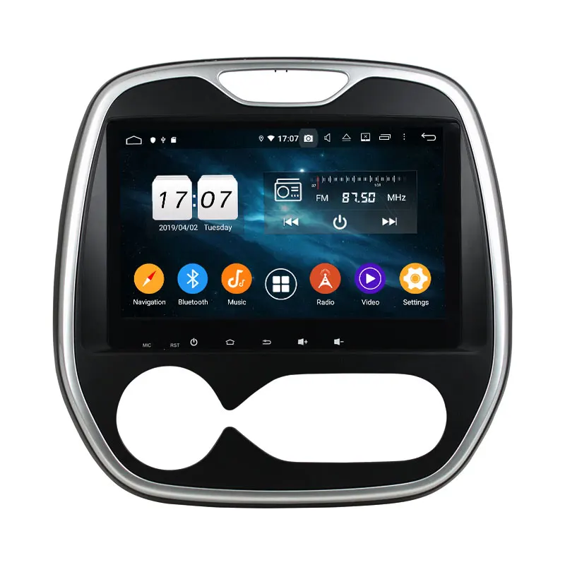 KLYDE 9 &quotAndroid 0 Автомагнитола для Renault Capture MT 2016 Автомобильный мультимедийный плеер 8