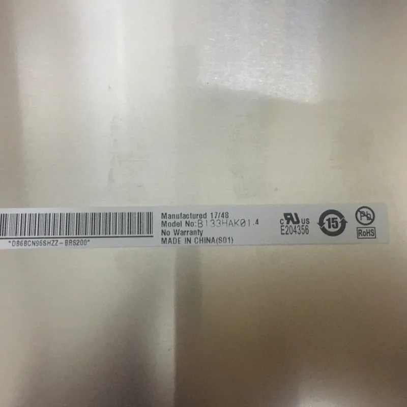 

13.3 inch B133HAK01.4 laptop led Lcd Touch Displays screen 1920*1080 05WR36 B133HAK01