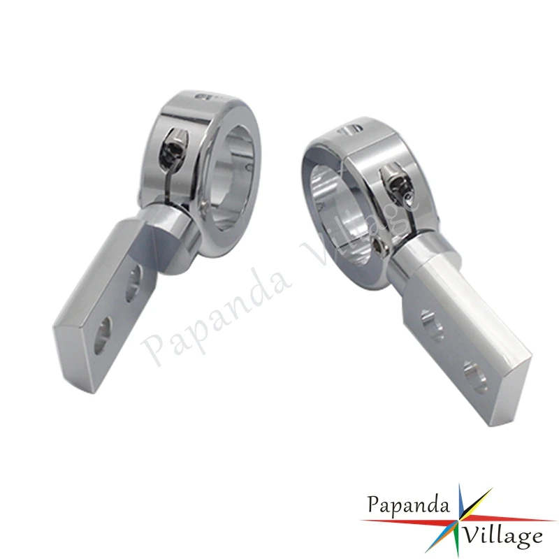 32mm 25mm 22mm Dual Hole Adjustable Fog Light Spotlight Mount Bracket Kit Headlight Adapter Clamp Holder 1-1/4&quot Crash Bar Tube - купить