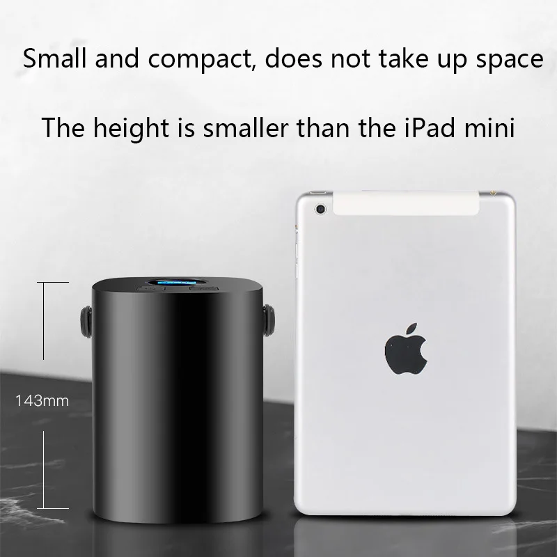 Портативный воздушный компрессор RACEFAS 12 в насос для автомобильных шин инжектор