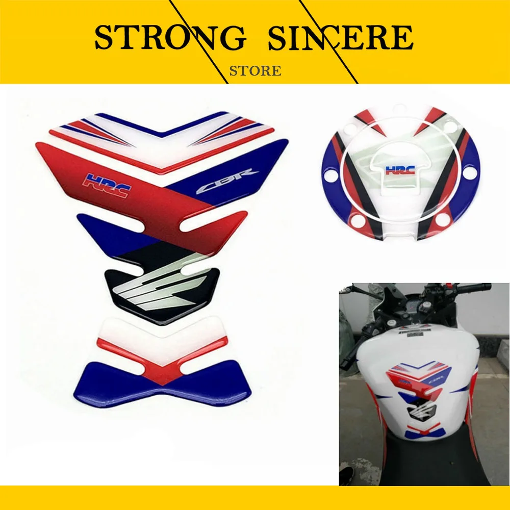 Прокладка для гоночного резервуара Защитная Наклейка двигателя honda CBR VFR CB NSR VTR CBF