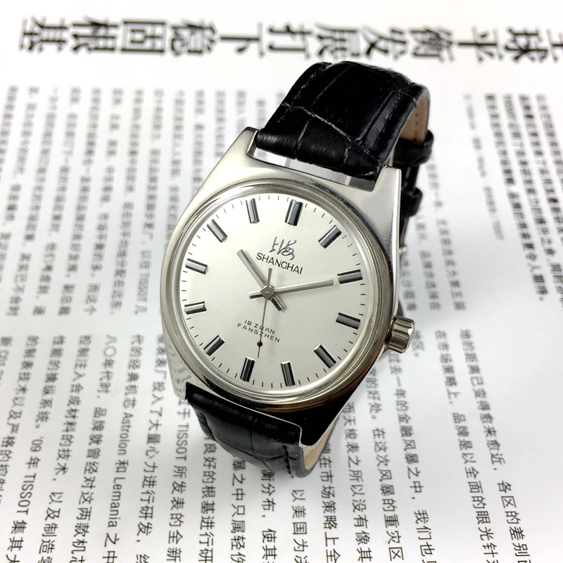 Оригинальные механические часы Shanghai brand 7120 набор со словами |