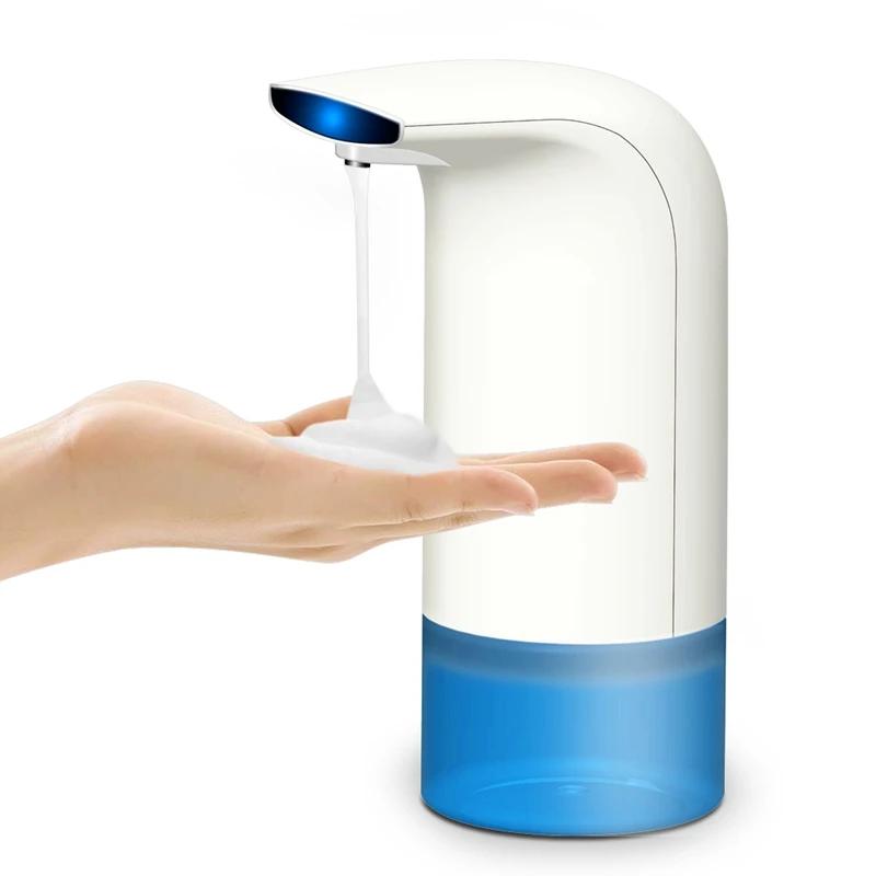 

350Ml Automatic Foam Soap Dispenser Smart Sensor Liquid Soap Dispenser for Bathroom Kitchen Hand Free Automatic Soap Dispenser