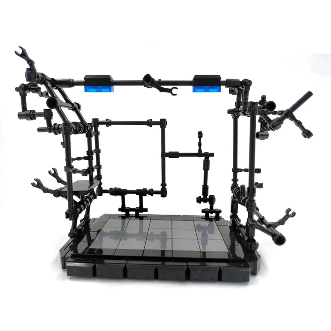 Soporte de exhibici&oacute;n para MOC Mecha, 212 piezas, bloques de construcci&oacute;n de part&iacute;culas peque&ntilde;as, juego de juguetes educativos-1