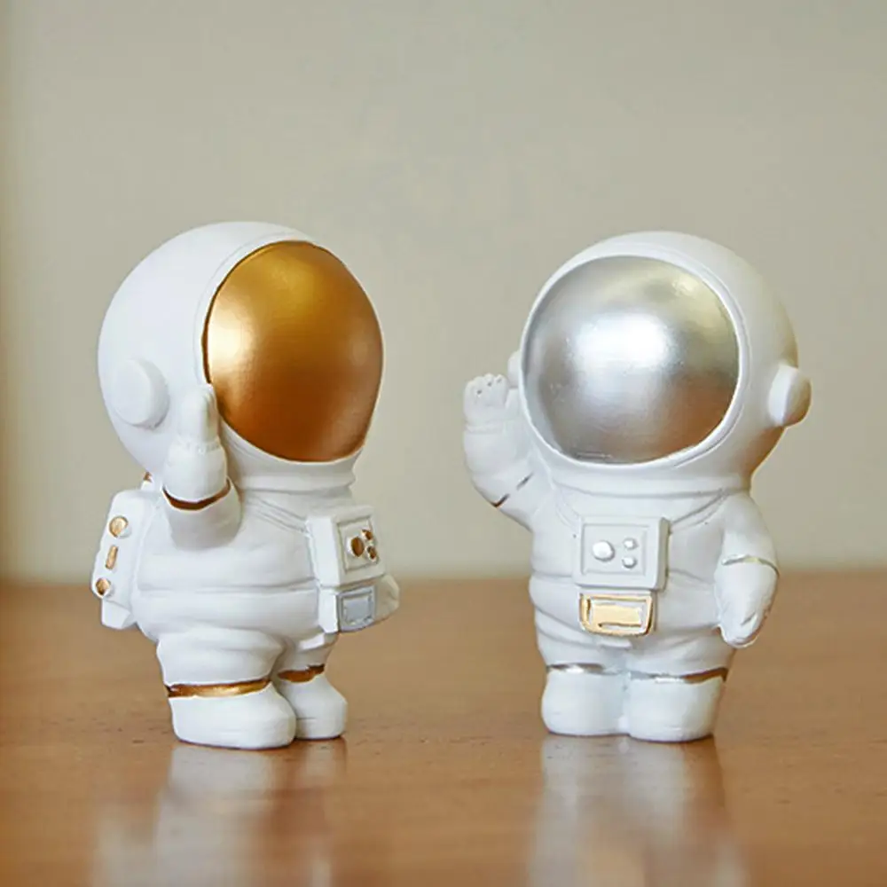 Статуэтка астронавта настольное украшение из смолы Топпер для торта