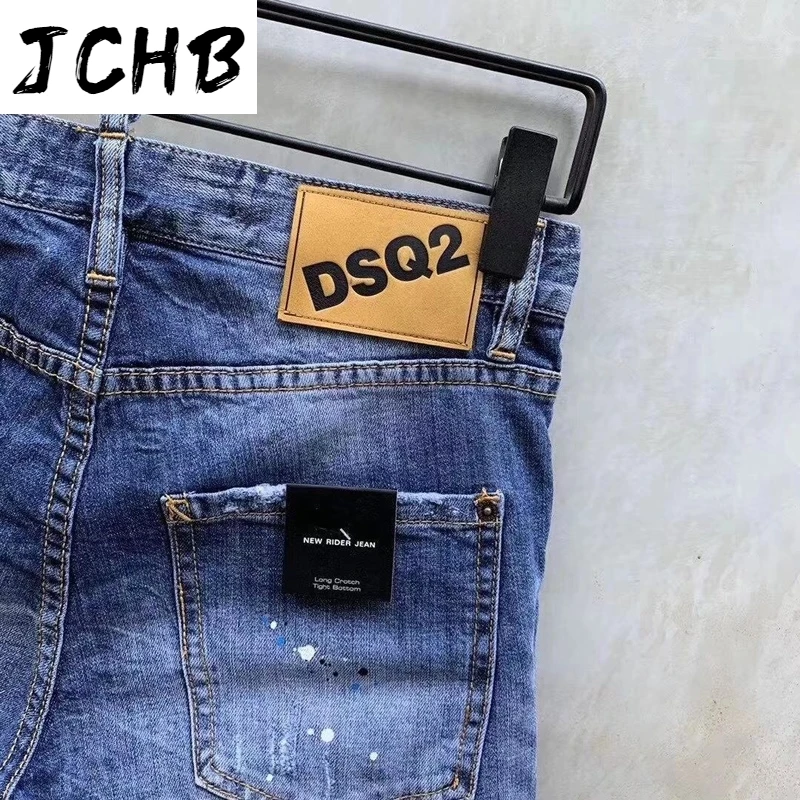 

WOMEn/Man NEW 2021 Ripped D2 Denim slim Jeans Men Casual shorts DSQ2 2009