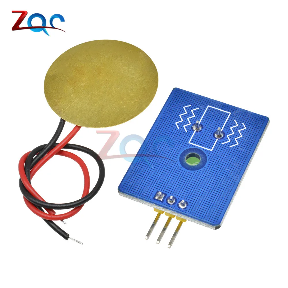 Керамический пьезо вибрационный датчик аналоговый выход электронные компоненты