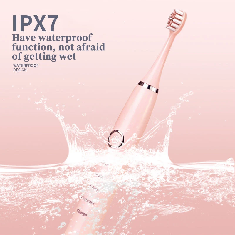 Ультразвуковая электрическая зубная щетка для Зубная щётка взрослых с таймером