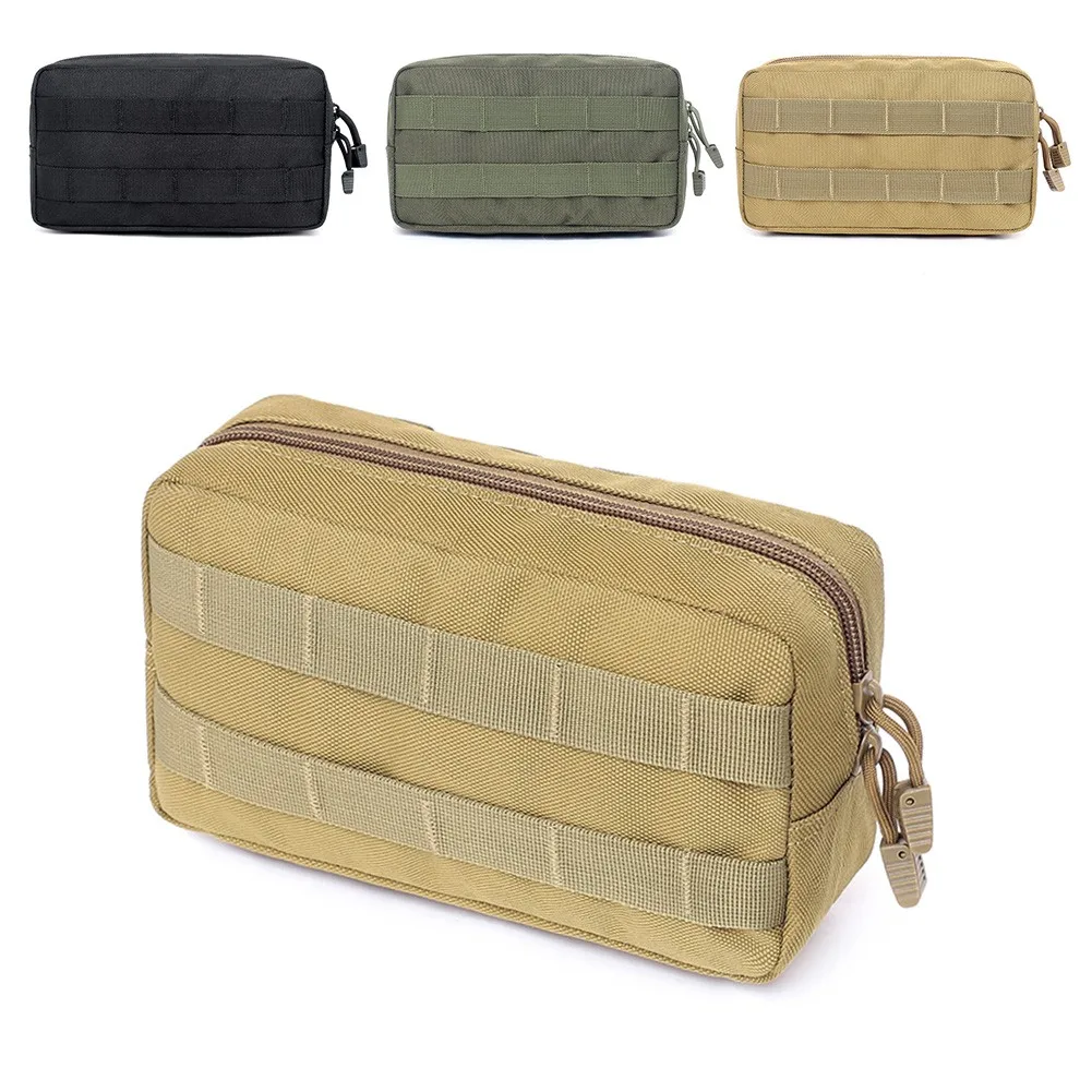 

Outdoor Commuter Bag Multifunctional Waterproof MOLLE System Accessory Bag Stick Hand Grab Bag Hunting Camping Kit