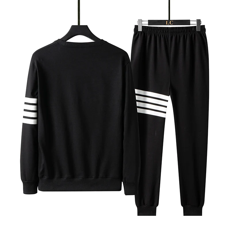 

2020 Brand Autumn Winter Men Sets Pants Clothing Sweatsuit Fashion Clothes Trousers Sportswear Sweatpants Long Sleeve Tracksuits