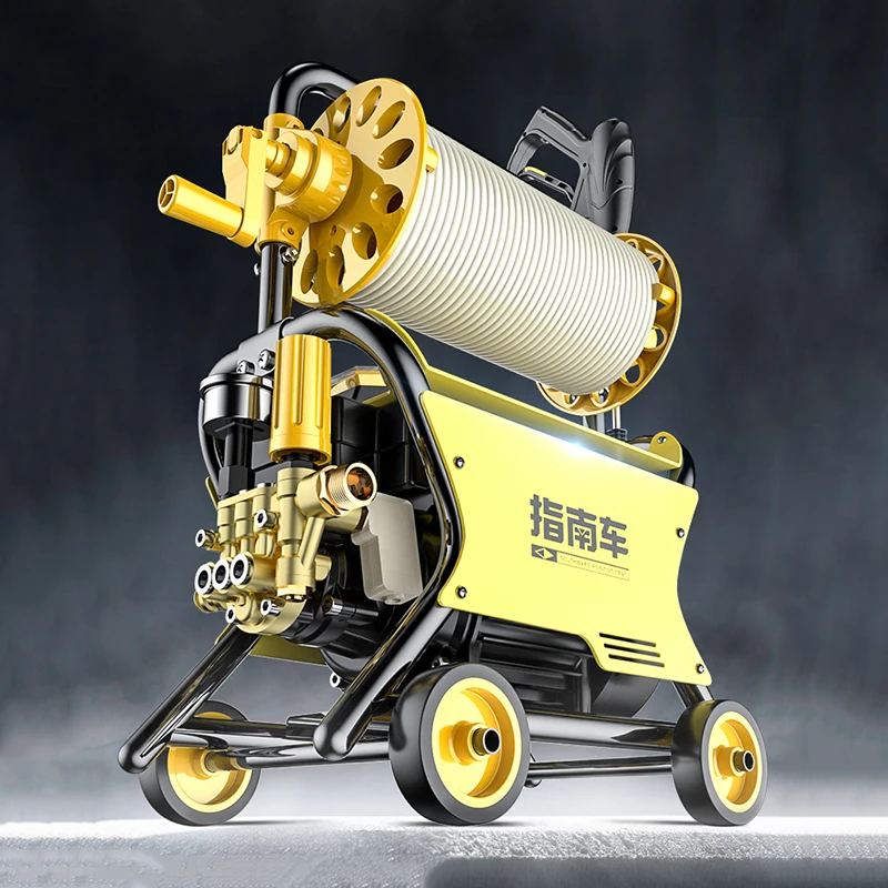 220 бар стиральная машина высокого давления портативная Автомойка в