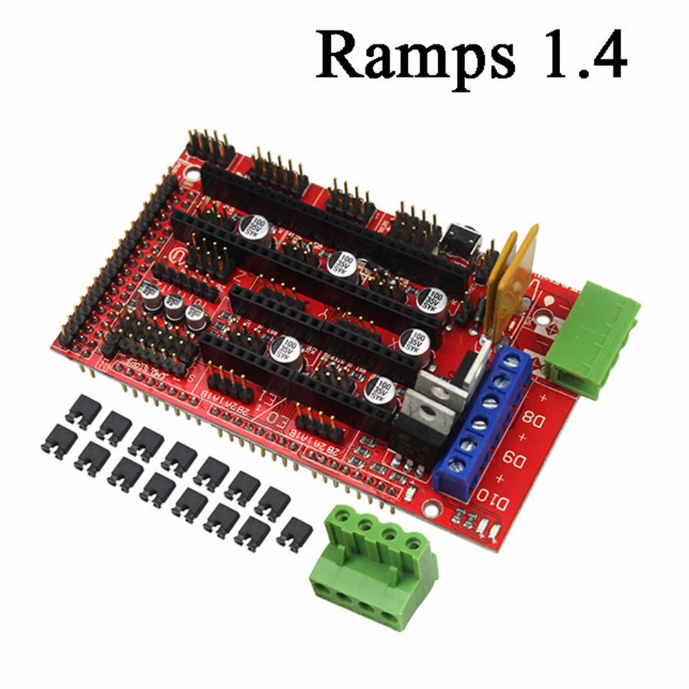 Комплект для 3D-принтера Arduino Mega 2560 R3 + контроллер Ramps 1 4 ЖК 12864 6 ограничителей хода 5