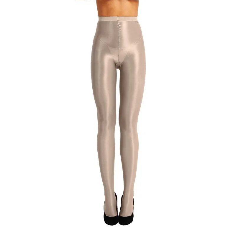 Women Tummy Control Ultra Shimmery Stretchy 70D Thickness Shiny Stockings Nightclub Rave Sexy Pantyhose Performance Dance Tights |