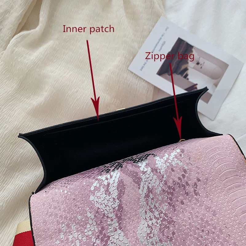 Модная брендовая женская сумка из искусственной кожи под змеиную кожу