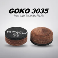goko 3035 tips smh snooker pool cue tip 101111 513mm tip selected 6 7 layers pig skin multi layered billiard accessories