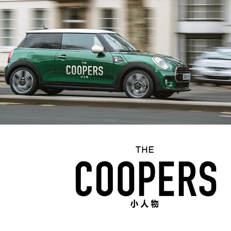 

For BMW MINI Cooper S ONE JCW F54 F55 F56 F60 R55 R56 R60 car accessories exterior Creative Styling 60th Anniversary Car Sticker