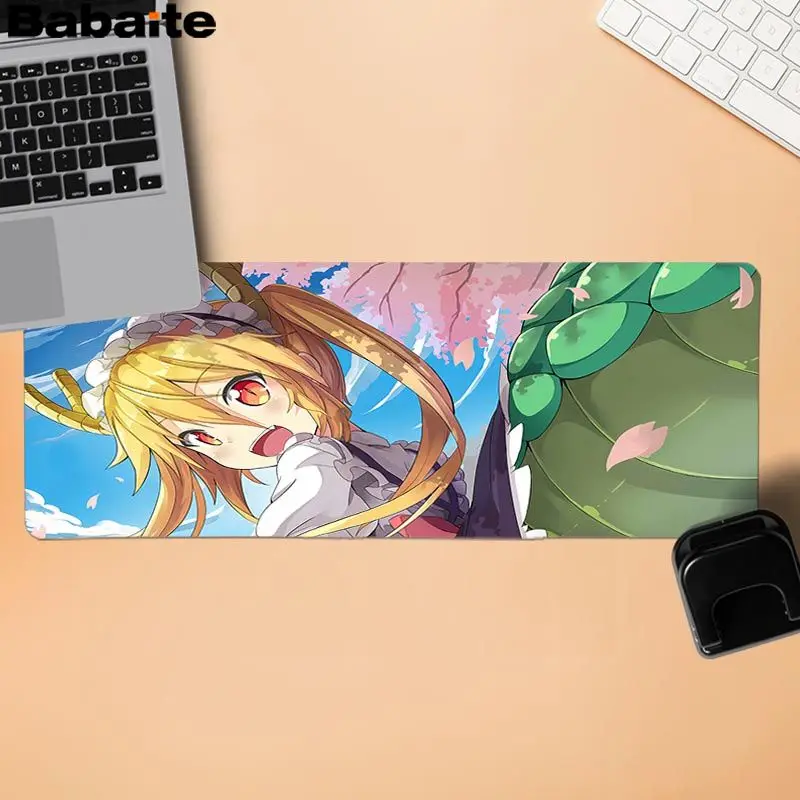 Подарочный коврик для Babaite мальчика Kobayashis dragon maid подгонянные коврики мыши