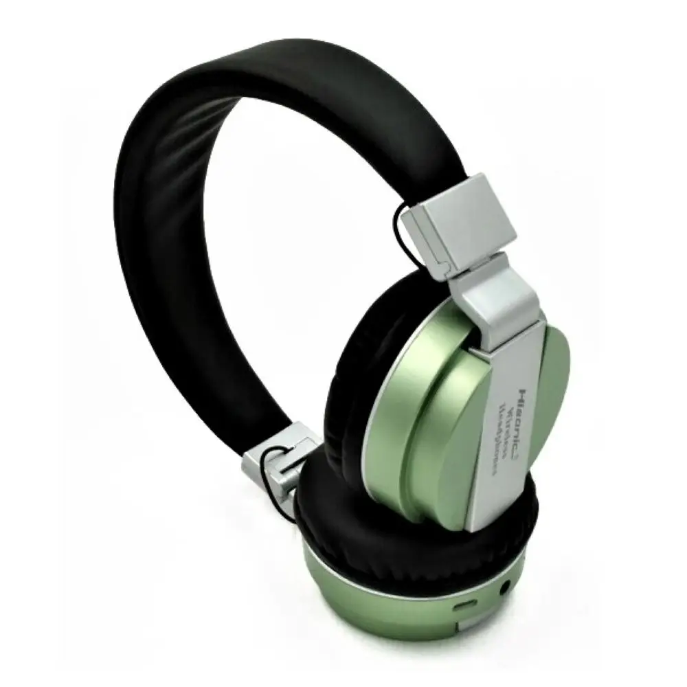 Hisonic студия гарнитура Беспроводной наушники стерео складные спортивные микрофон