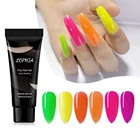 Полигель для ногтей LOPHIA, 15 мл, неоновый цветной акриловый гель, гель для быстрого наращивания ногтей, для наращивания ногтей, для маникюра, базового и топового покрытия