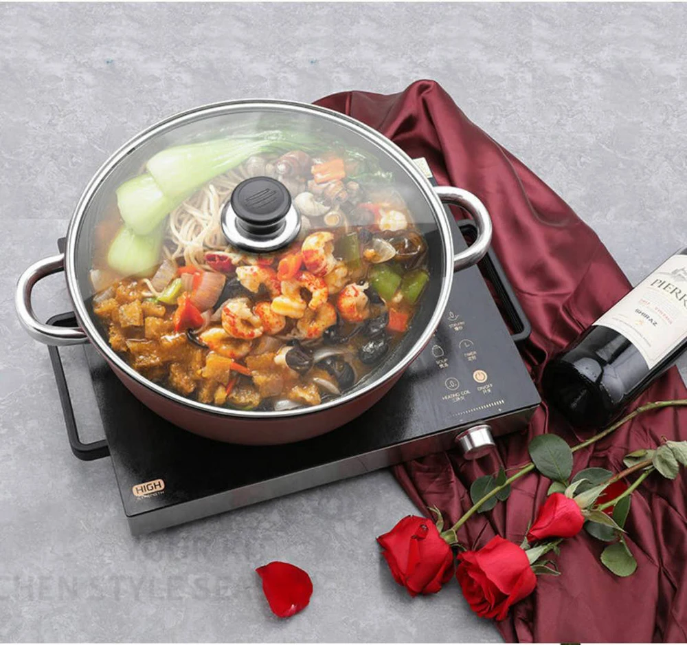 Набор посуды железная посуда подставка для кастрюль кастрюля супа Индукционная