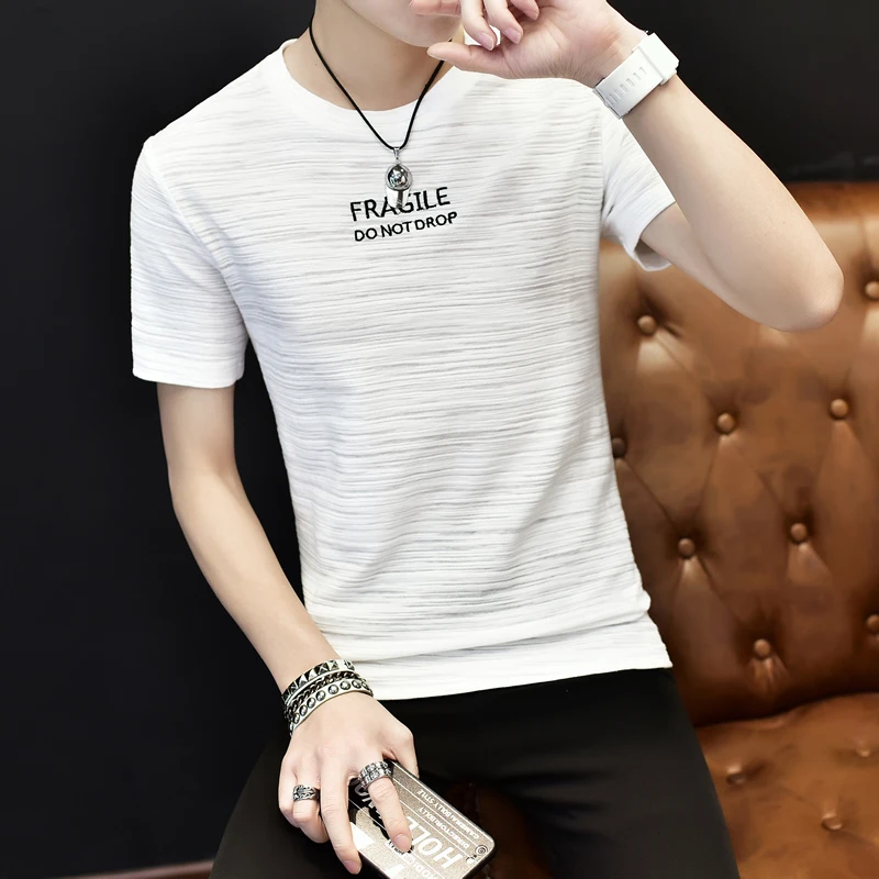Мужская футболка с коротким рукавом M 5XL летняя модель BR46 2019|men t-shirt|t-shirt brand ment-shirt