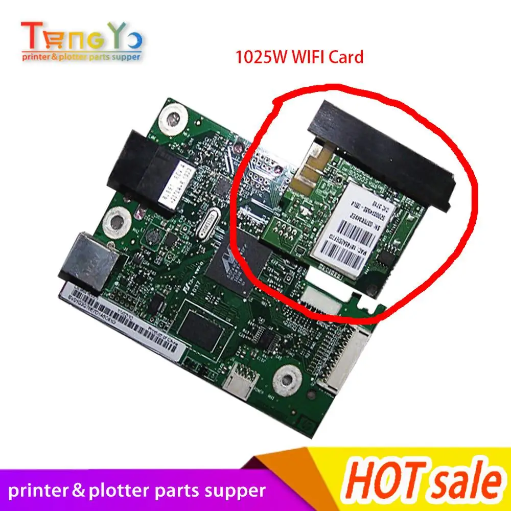 Материнская плата для HP CP1025nw CP1025 1025nw 1025 материнская с Wi Fi логикой и поддержкой