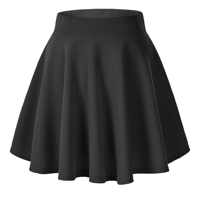 Свежая летняя юбка для женщин с защитой от солнца пышная плиссированная легкие
