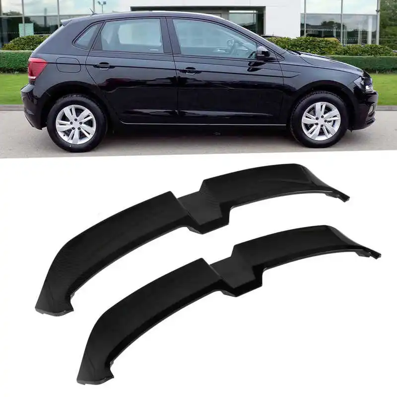 Задний спойлер для крыши в стиле Oettinger Volkswagen Polo Mk6 AW Standard 2018 2021 углеродное