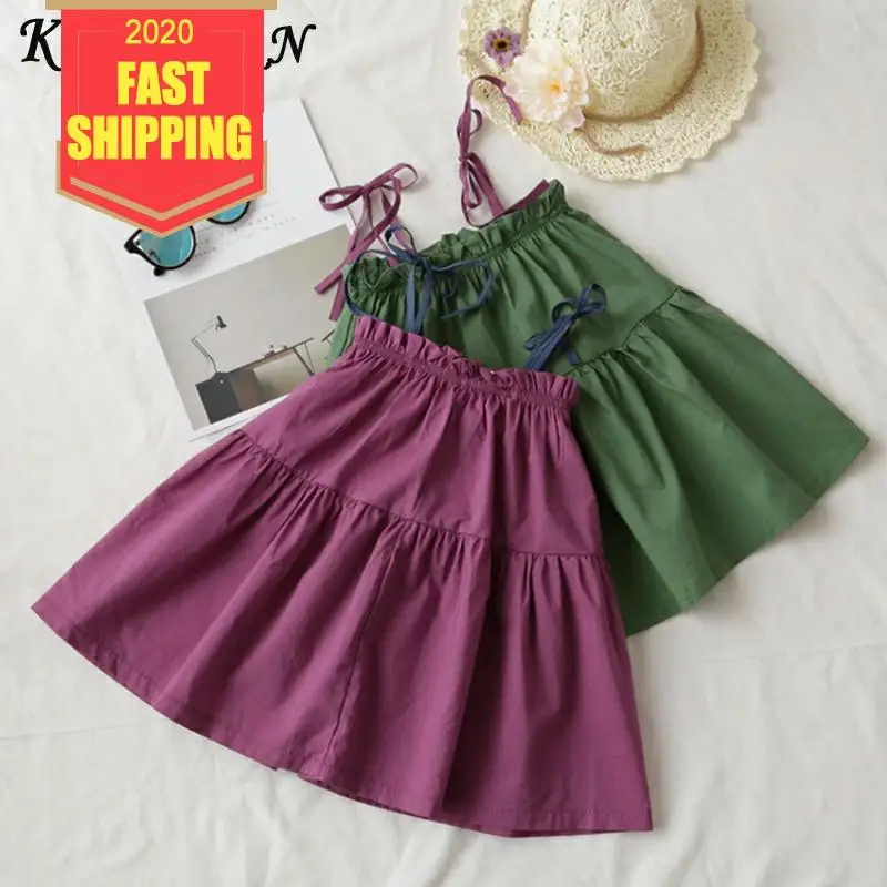 Keelorn/платье для девочек лето 2020 детское платье принцессы свадебной вечеринки с