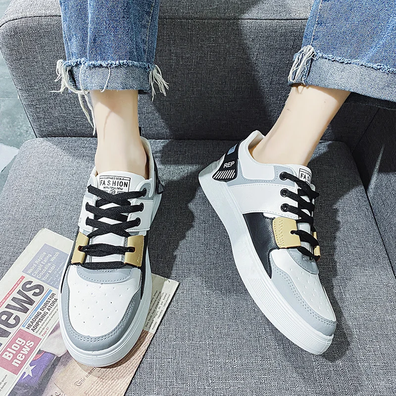 

Light Sneakers Tennis Sport Zapatillas Hombre Large Size Men Casual Lace-up Comfortable Breathable Walking Shoes Running Shoes