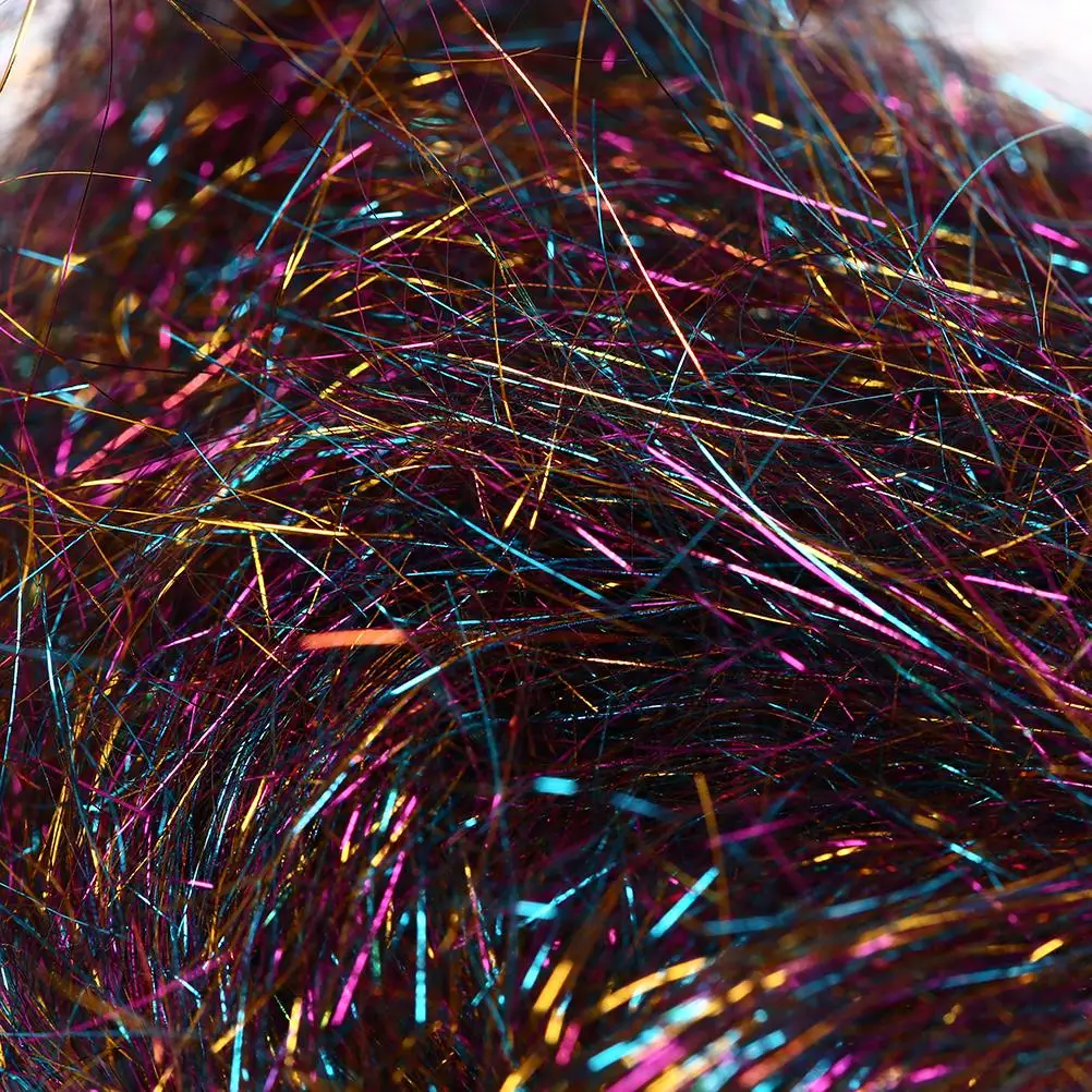 Ice Dub для завязывания мух синтетическое блестящее дубляжное волокно Nymph Scud