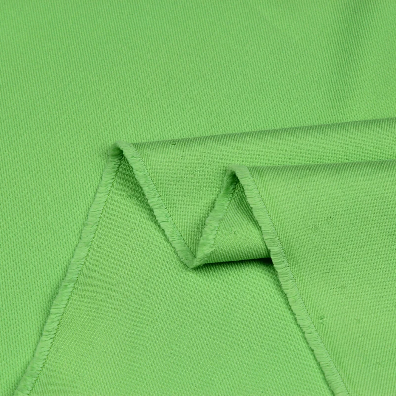 Ярко зеленая 100% Шелковая прядильная шелковая ткань очень мягкая толстая 50 м