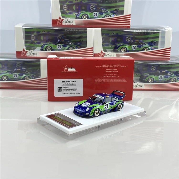 

Модели автомобилей FuelMe 1/64 Porsches RWB 993, из смолы, хиппи