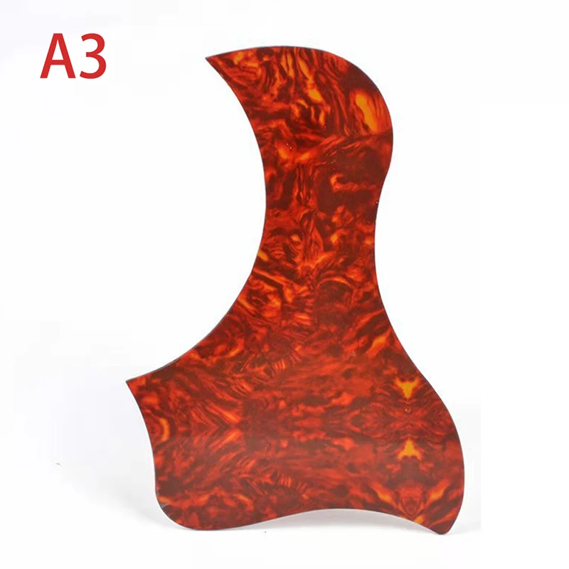 

2Pcs Self Adhesive Acoustic Guitar Pick Guards Scratch Plate Multi-Color and Shape Pickguard for Acoustic Guitarra Accessories