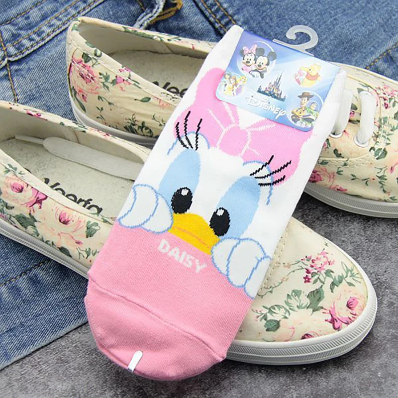 Детские носки с героями Диснея Микки и Минни милые детские хлопковые мелким ртом
