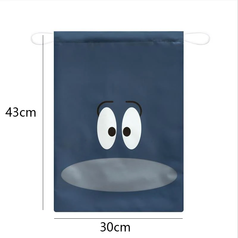 VIERUODIS Travel Shoes Storage Bag Non-woven Waterproof Portable Multi-Purpose Outing Clothes Underwear Bundle Pocket Shoe Bag
