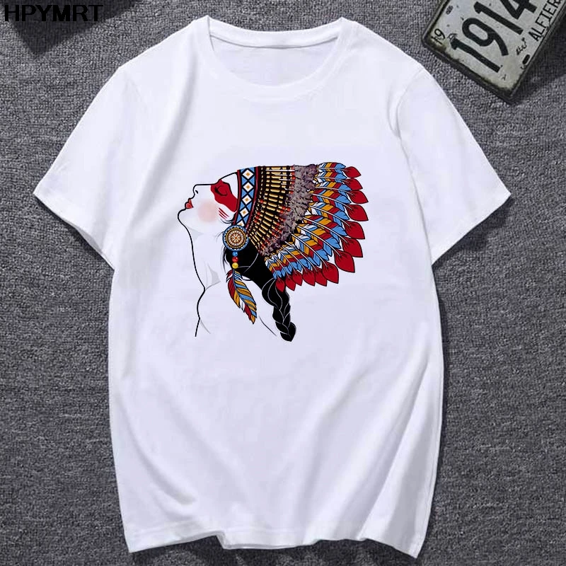 

Women new Fashion hipster girl printed T-shirt Harajuku personality T-shirt female white tops T Shirt women's clothing T shirt