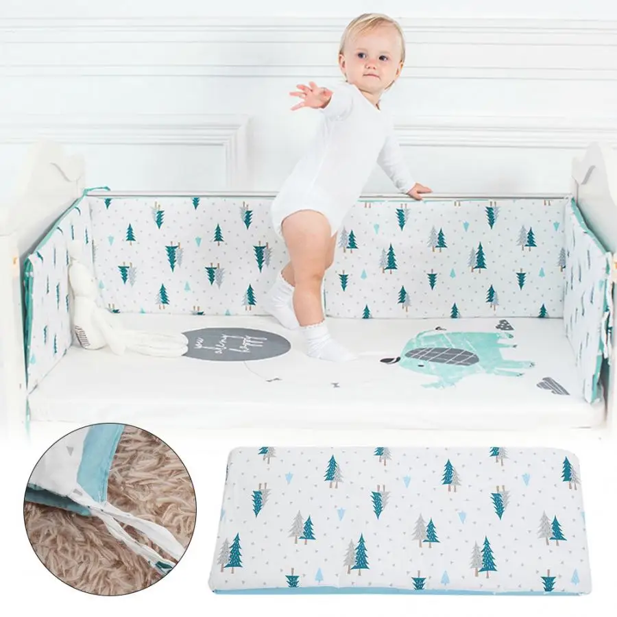 Комплект постельного белья для новорожденных кровать с загородкой простыней |