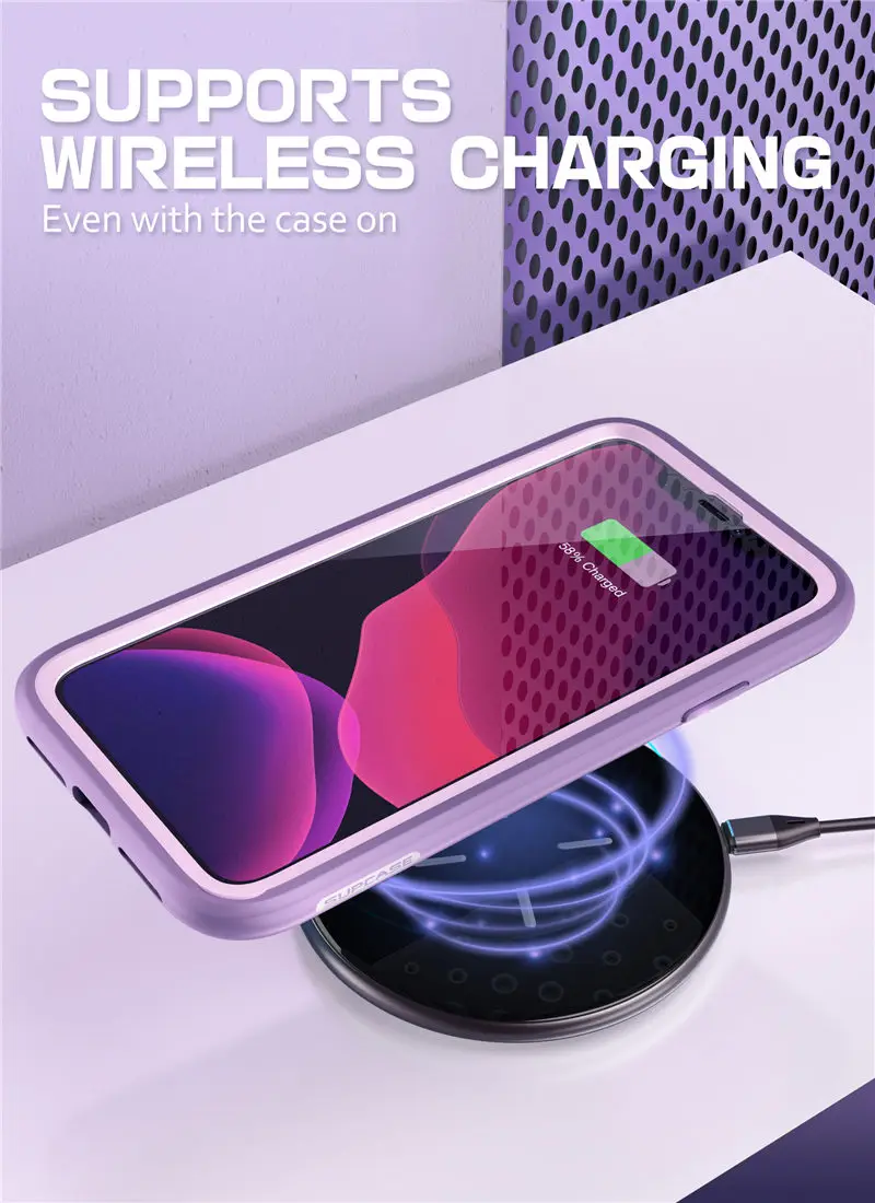 Чехол для iPhone 11 6,"() SUP чехол UB Sport Premium Hybrid Liquid Silicone Rubber+ чехол из поликарбоната со встроенной защитной пленкой