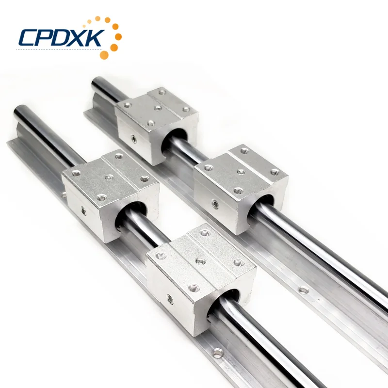 Линейные направляющие SBR12/16/20 l1200 мм 1500 + 4 шт. SBR12/16/20UU линейные подшипники для части