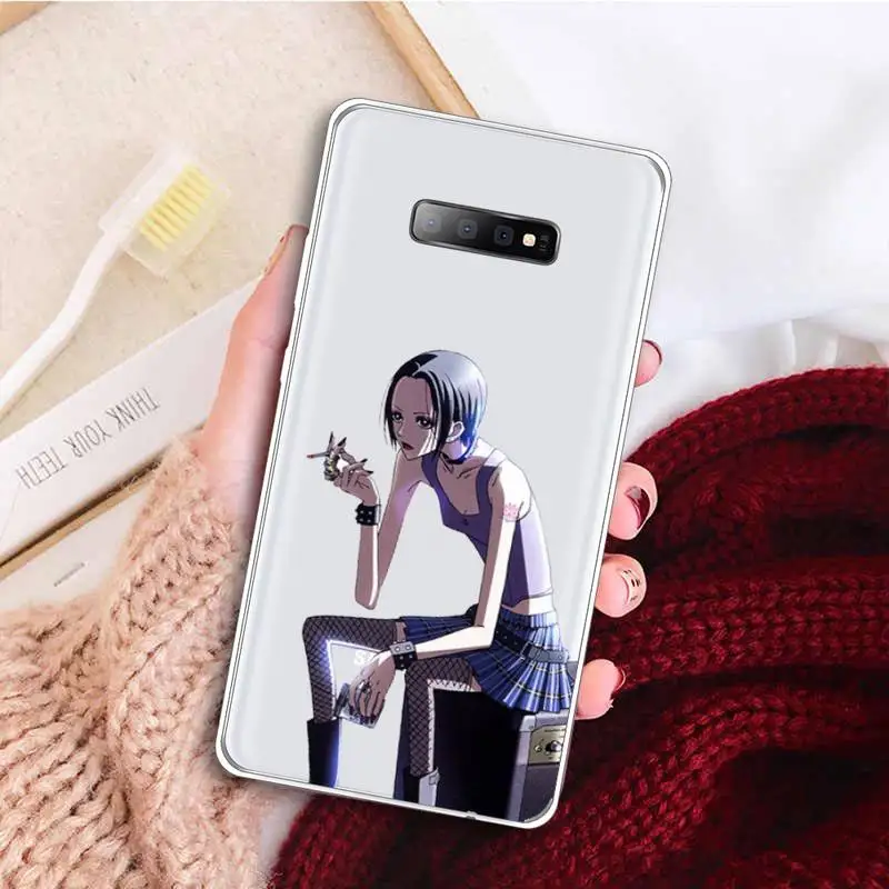 

NaNa osaki anime Phone Case Transparent for samsung A 21s 71 S 8 9 20 note 10 20 ultra plus