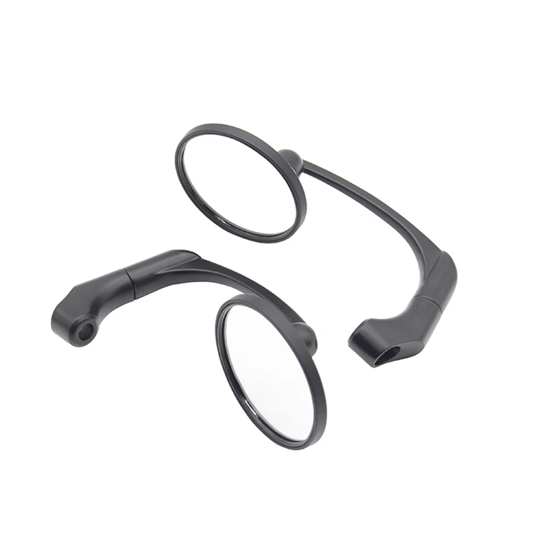 Зеркало заднего вида мотоциклетное круглое черное 10/8 мм | Автомобили и мотоциклы