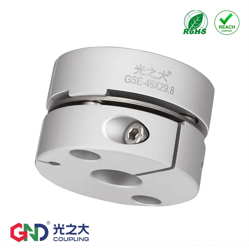 

Shaft Couplings GSE high sensitivity aluminum alloy single diaphragm clamping series Outer diameter 28mm; Length 21.5mm