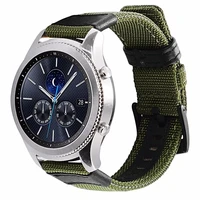 for samsung galaxy watch 46mm gear s3 huawei watch gt 2 amazfit gtr 47mm strap leather hand nylon bracelet accessories strap
