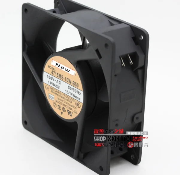 

Для NMB-MAT 4715MS-10W-B50 B00 AC 100V 15W 120x120x38mm вентилятор охлаждения сервера